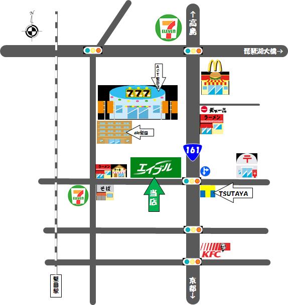 Other. It is a schematic representation of Katata shop. There is parking in front store.