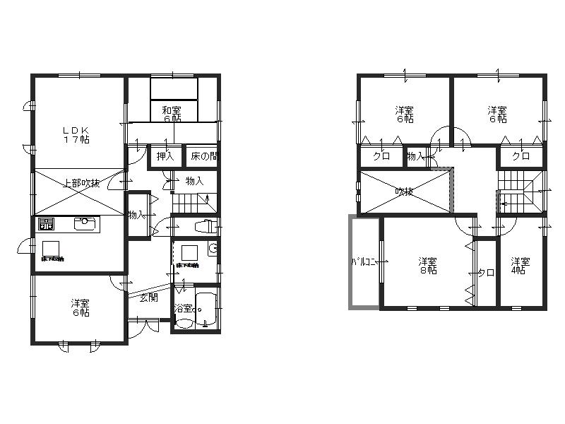 Floor plan. 31,800,000 yen, 6LDK, Land area 165.31 sq m , Building area 130.01 sq m