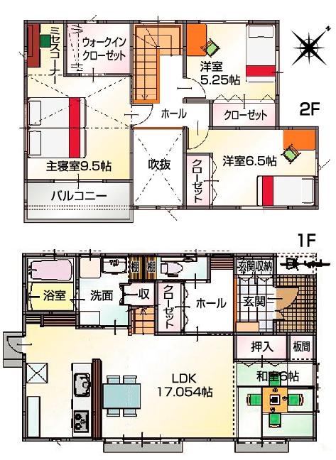 Floor plan. (No. 14 locations), Price 27,900,000 yen, 4LDK, Land area 165.44 sq m , Building area 110.55 sq m