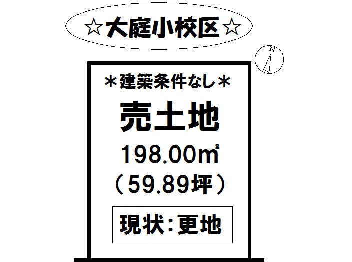Compartment figure. Land price 11,678,000 yen, Land area 198 sq m local land photo