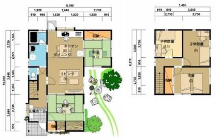 Floor plan. 11.8 million yen, 4LDK, Land area 200.08 sq m , Building area 99.03 sq m