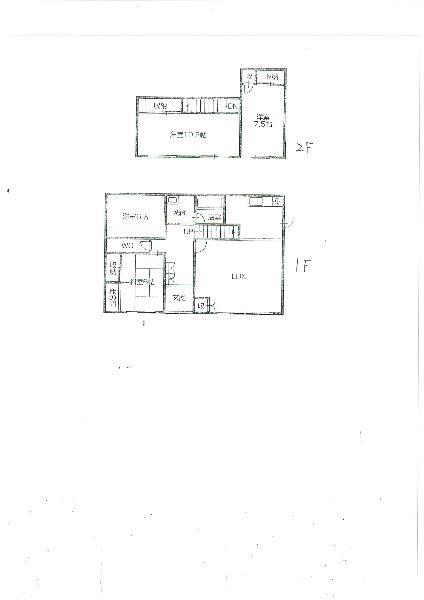 Floor plan. 16.8 million yen, 4LDK, Land area 284.14 sq m , Building area 115.81 sq m