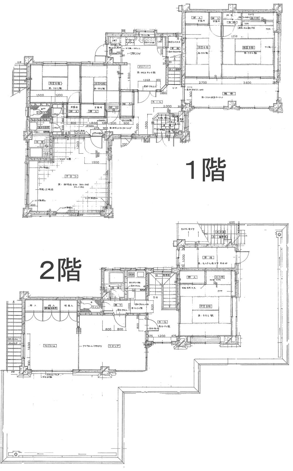 Floor plan. 39,800,000 yen, 6LDK + S (storeroom), Land area 4,402 sq m , Building area 269.83 sq m