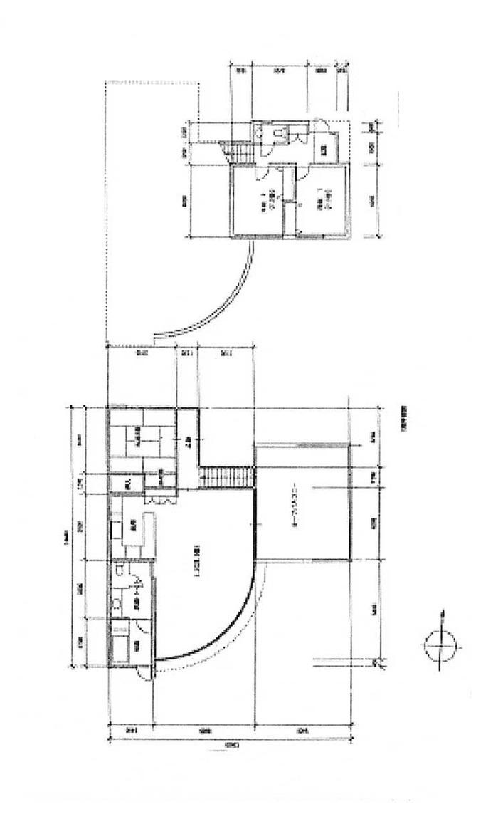Floor plan. 99,800,000 yen, 2LDK, Land area 7,083.79 sq m , Building area 97.33 sq m
