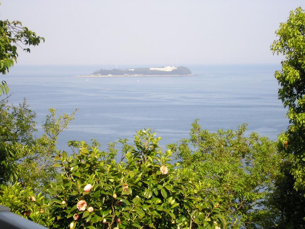 View photos from the dwelling unit. Hatsushima even before the eyes