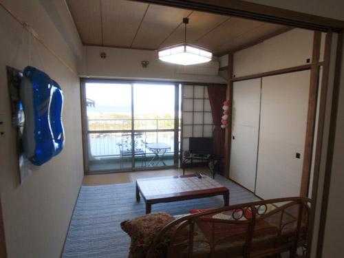 Non-living room. Japanese-style room overlooking the Sagami Bay