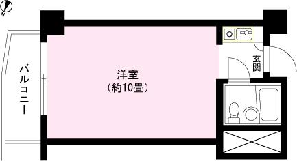 Floor plan. Price 5.3 million yen, Occupied area 47.32 sq m , Balcony area 3.79 sq m Floor