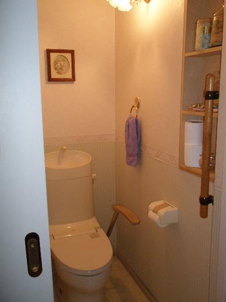 Toilet. Interior