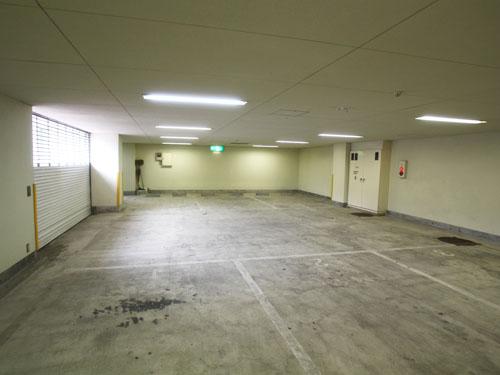 Other common areas. Indoor parking lot
