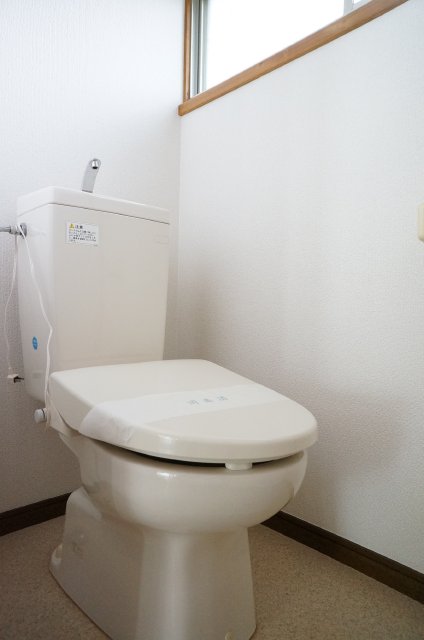 Toilet. Ventilation with a window is also easy to!