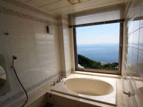 Bathroom. Good bathroom with views