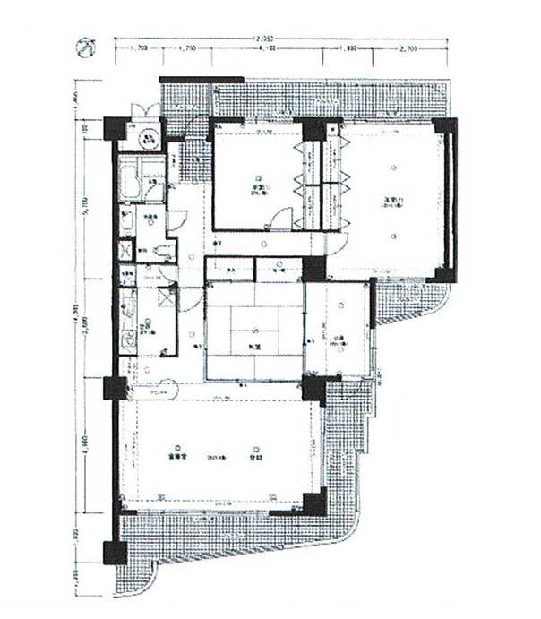 Floor plan. 4LDK, Price 29,800,000 yen, Footprint 139.32 sq m , Balcony area 36.85 sq m