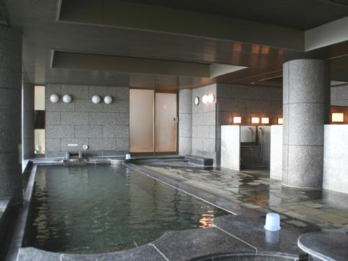 Bathroom. Hot spring bath panoramic view (24-hour)