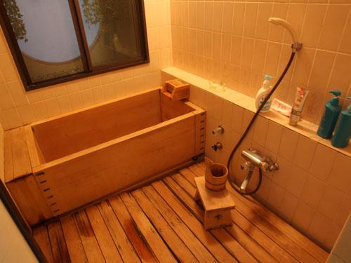 Bathroom. Hot spring retractable bathroom