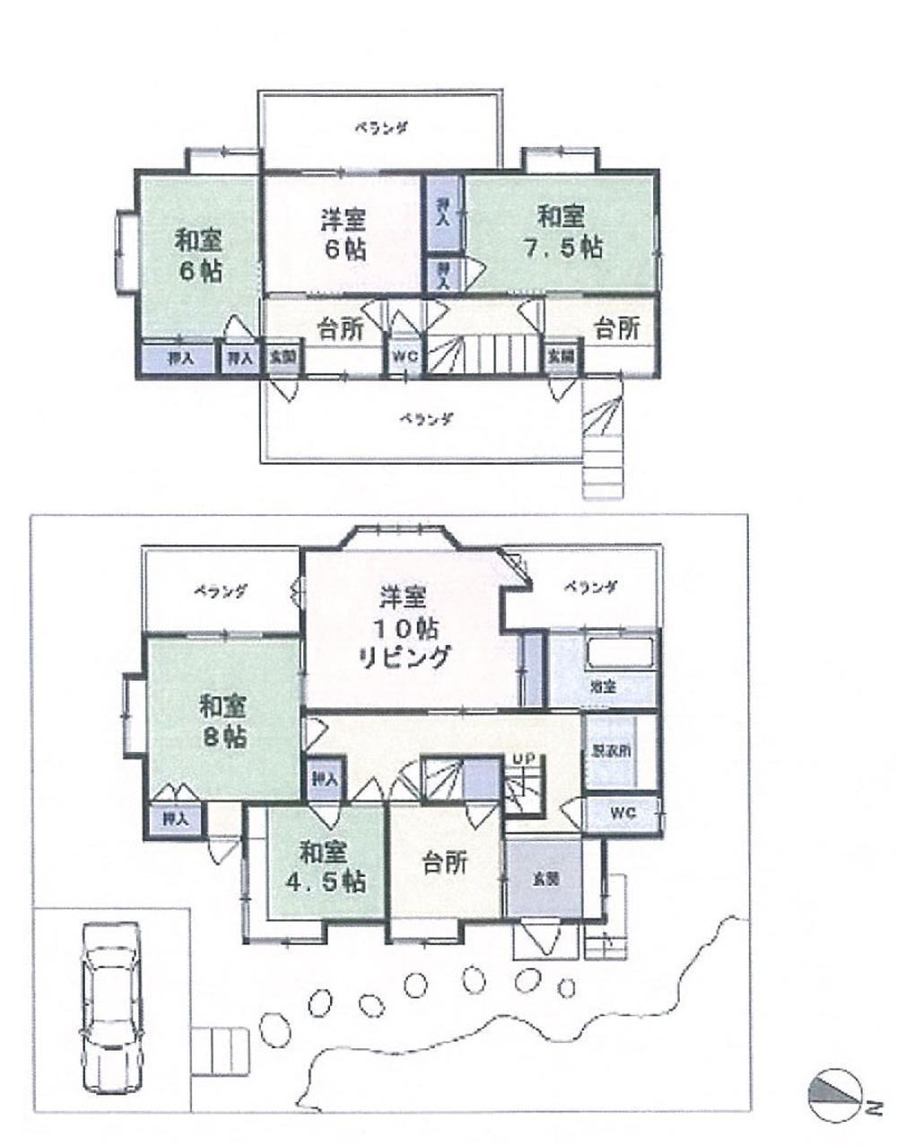 Floor plan. 8.5 million yen, 5LDK, Land area 364 sq m , Building area 130.83 sq m floor plan