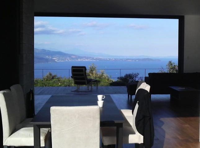 Living. Ocean View Open-air living room window frontage 5.4m