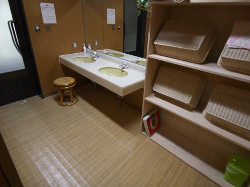 Other common areas. Large bathhouse dressing room
