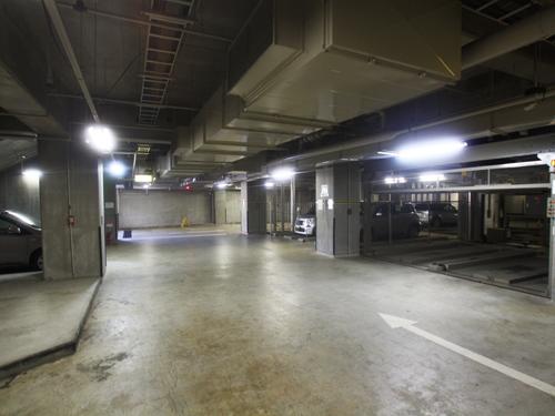 Parking lot. Underground parking