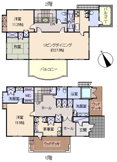 Floor plan. 89 million yen, 4LDK + 2S (storeroom), Land area 2,869.22 sq m , Building area 222.93 sq m