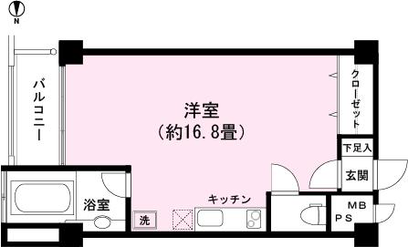 Floor plan. Price 5.9 million yen, Occupied area 40.07 sq m , Balcony area 3.66 sq m floor plan