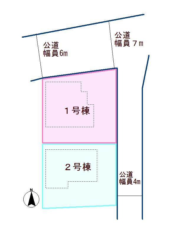 Compartment figure. 16.8 million yen, 4LDK, Land area 114.38 sq m , Building area 93.55 sq m compartment view