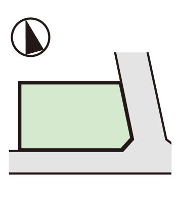 Compartment figure. Land price 14.8 million yen, Land area 223.01 sq m compartment view