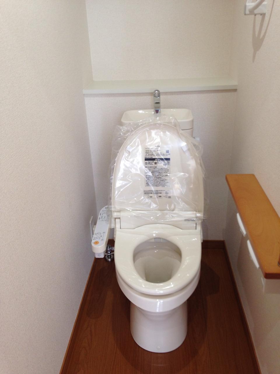 Toilet. Shower toilet