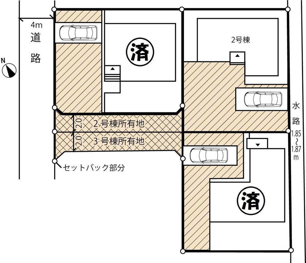Compartment figure. 20.8 million yen, 4LDK, Land area 179.53 sq m , Building area 91.53 sq m