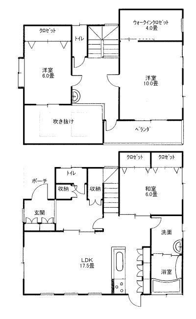 Floor plan. 22 million yen, 3LDK + S (storeroom), Land area 146.2 sq m , Building area 117.16 sq m floor plan drawings