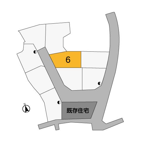 Compartment figure. Land price 12,329,000 yen, Land area 166.38 sq m