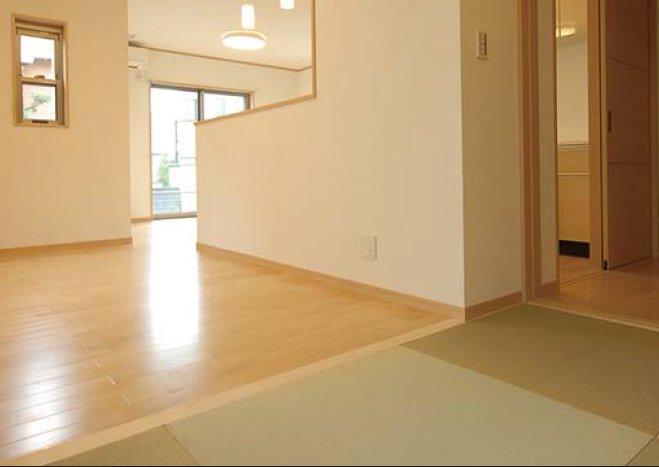 Living. 3 Pledge of tatami corner equipped