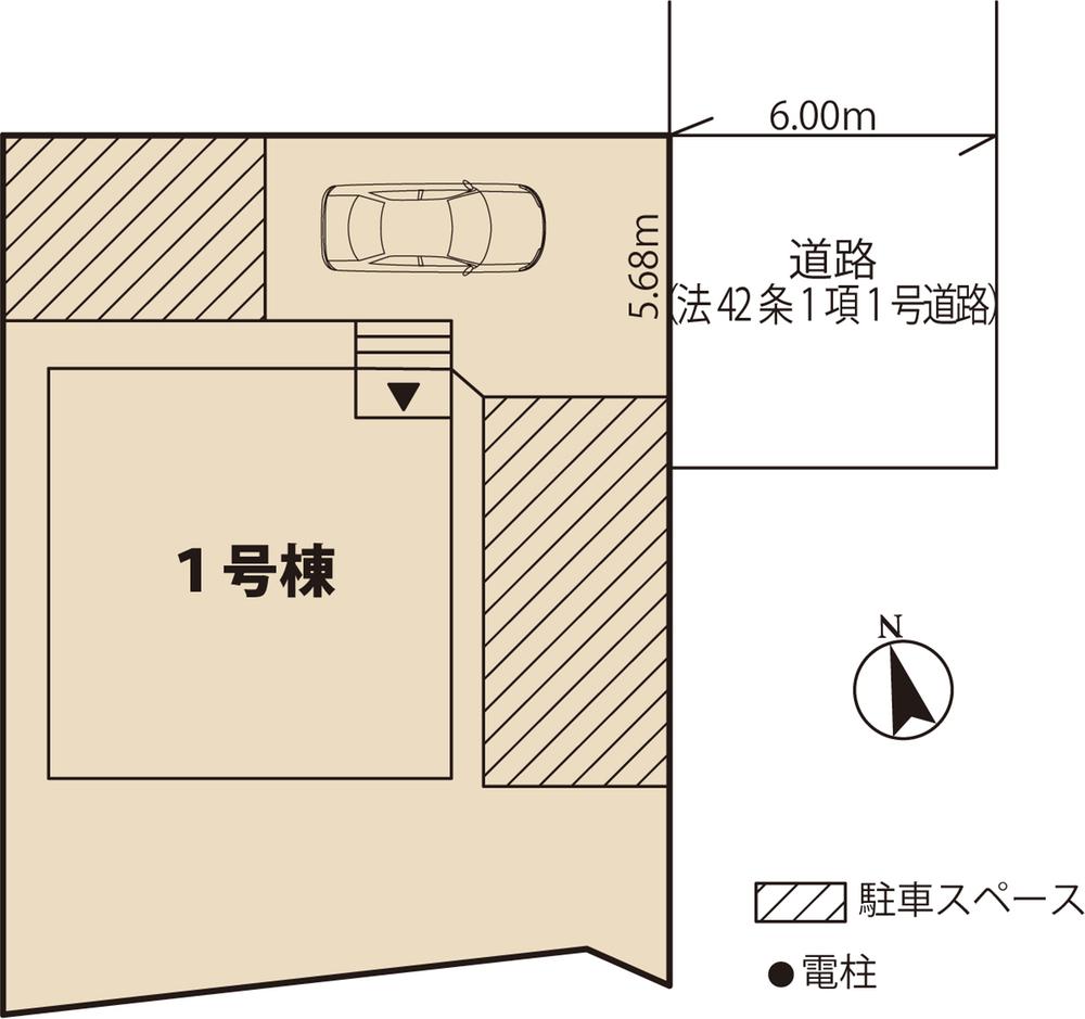 Compartment figure. 23.8 million yen, 4LDK, Land area 175.72 sq m , Building area 96.79 sq m