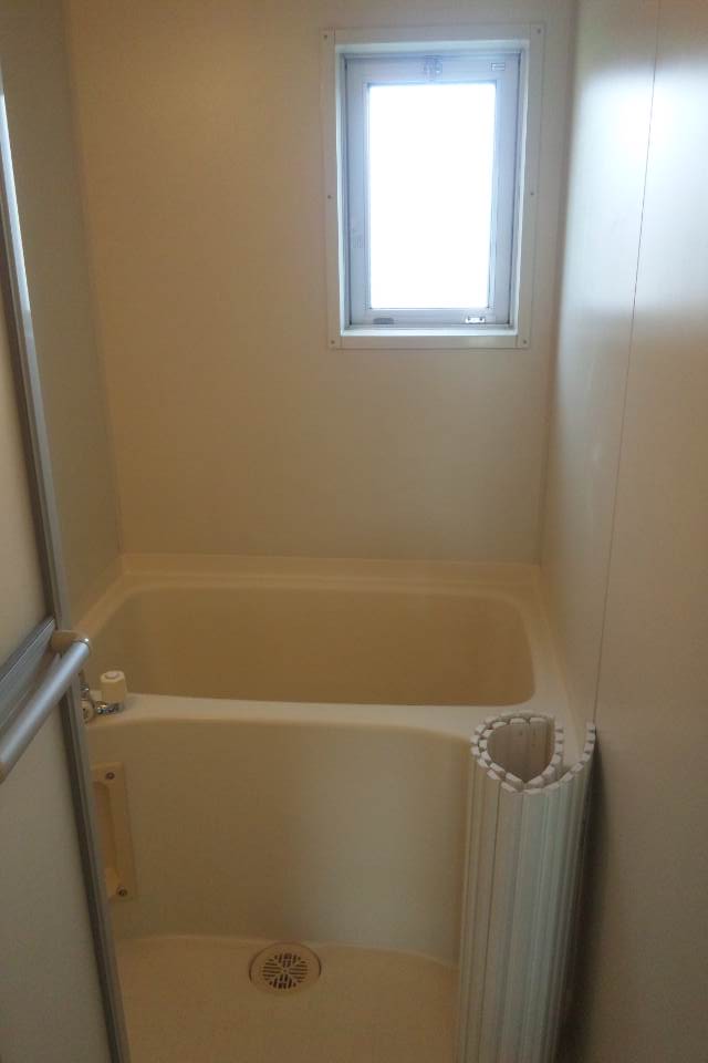 Bath. Window in bathroom! It can also be ventilation