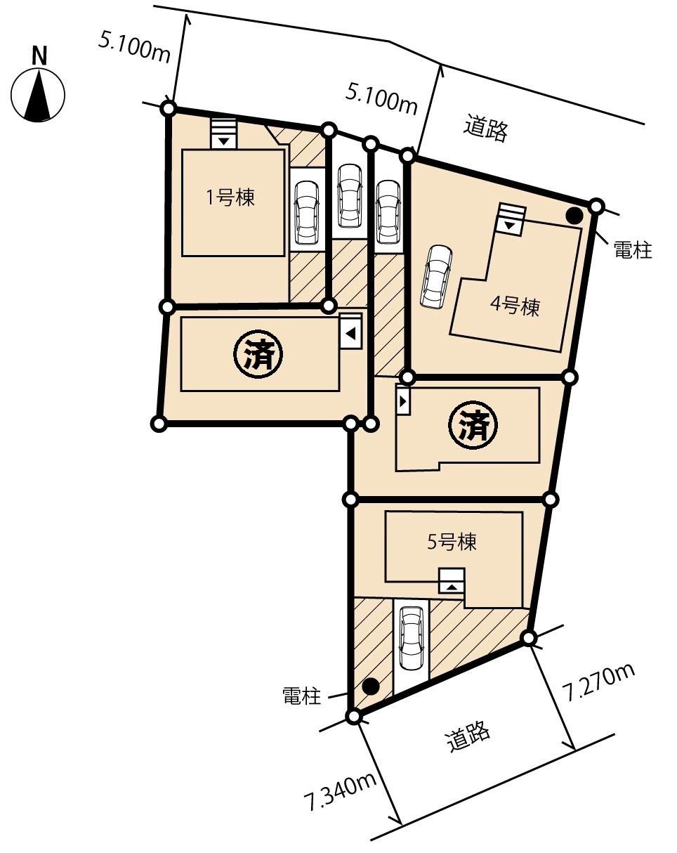 Compartment figure. 21,800,000 yen, 4LDK, Land area 115.2 sq m , Building area 91.12 sq m