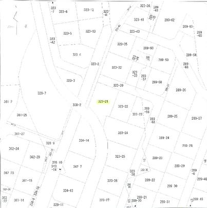 Compartment figure. Land price 6.8 million yen, Land area 278.9 sq m