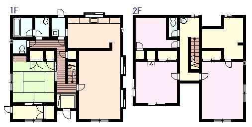 Floor plan. 47 million yen, 4LDK + S (storeroom), Land area 500.95 sq m , Building area 149.26 sq m site (October 2013) Shooting