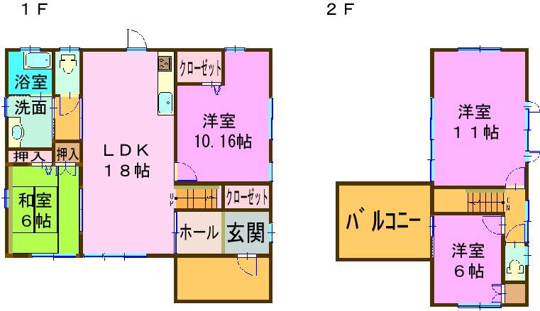 Floor plan. 28.5 million yen, 4LDK, Land area 247.48 sq m , Building area 127.52 sq m