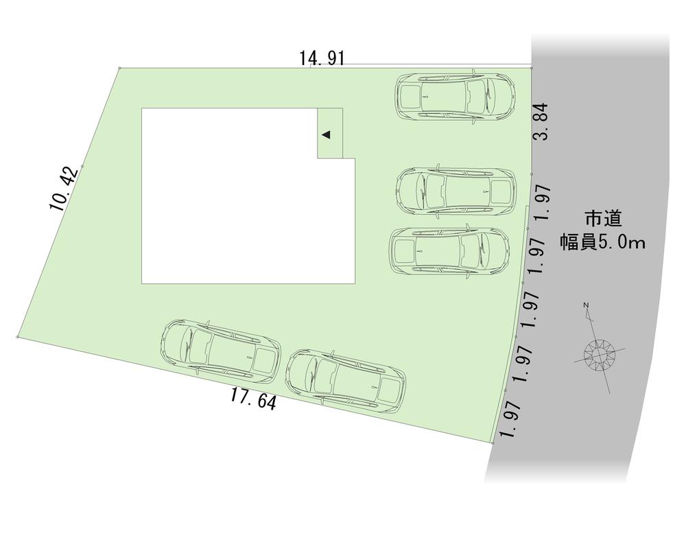 Compartment figure. 24,800,000 yen, 4LDK, Land area 196.92 sq m , Building area 92.73 sq m compartment ・ layout drawing