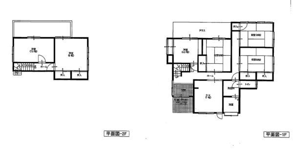 Floor plan. 13.8 million yen, 6DK, Land area 220.65 sq m , Building area 116.53 sq m