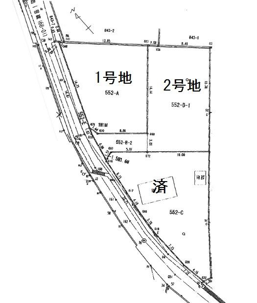Compartment figure. Land price 8,208,000 yen, Land area 195.92 sq m
