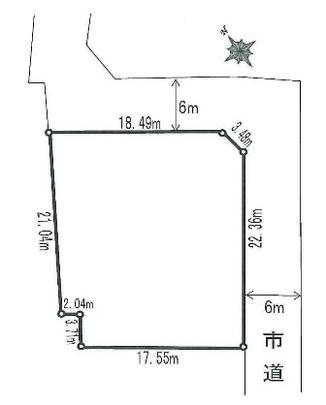 Compartment figure. Topographic map