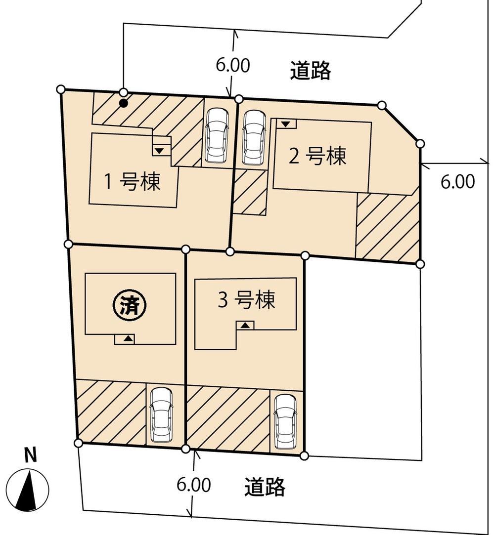 Compartment figure. 19,800,000 yen, 4LDK + S (storeroom), Land area 205.13 sq m , Building area 89.91 sq m
