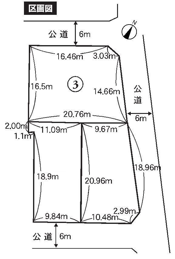 Compartment figure. Land price 15,582,000 yen, Land area 321.98 sq m
