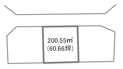 Compartment figure. Land price 10.01 million yen, Land area 200.55 sq m
