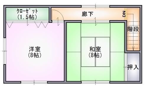Floor plan. 11.5 million yen, 5DK, Land area 214.75 sq m , Building area 104.33 sq m 2 floor
