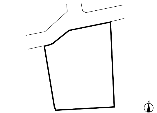 Compartment figure. Land price 6.5 million yen, Land area 412.54 sq m