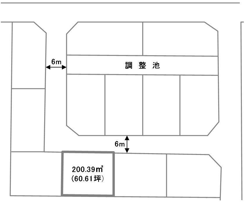Compartment figure. Land price 11,530,000 yen, Land area 200.39 sq m compartment view