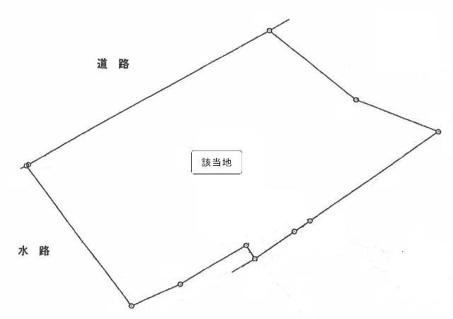 Compartment figure. Land price 13.5 million yen, Land area 183.46 sq m
