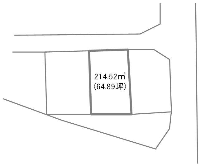 Compartment figure. Land price 11,030,000 yen, Land area 214.52 sq m