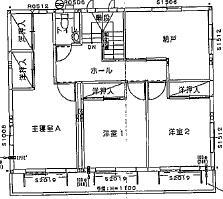 Floor plan. 32,800,000 yen, 4LDK + S (storeroom), Land area 188.89 sq m , Building area 136.44 sq m 2F Floor Plan